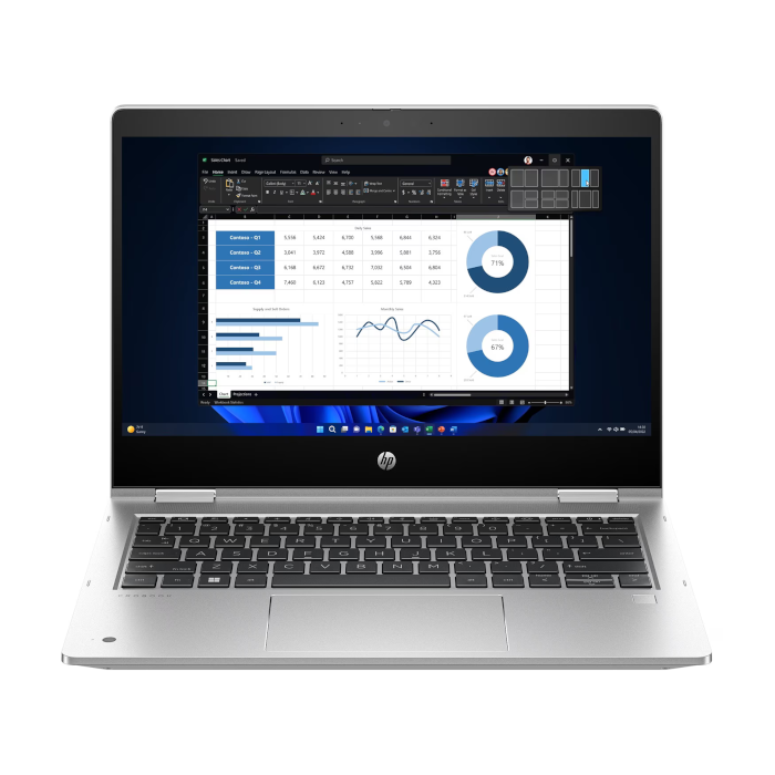 HP Probook 435 x360 G10 71C19AV GE silver HP Probook 435 x360 G10 71C19AV GE silver