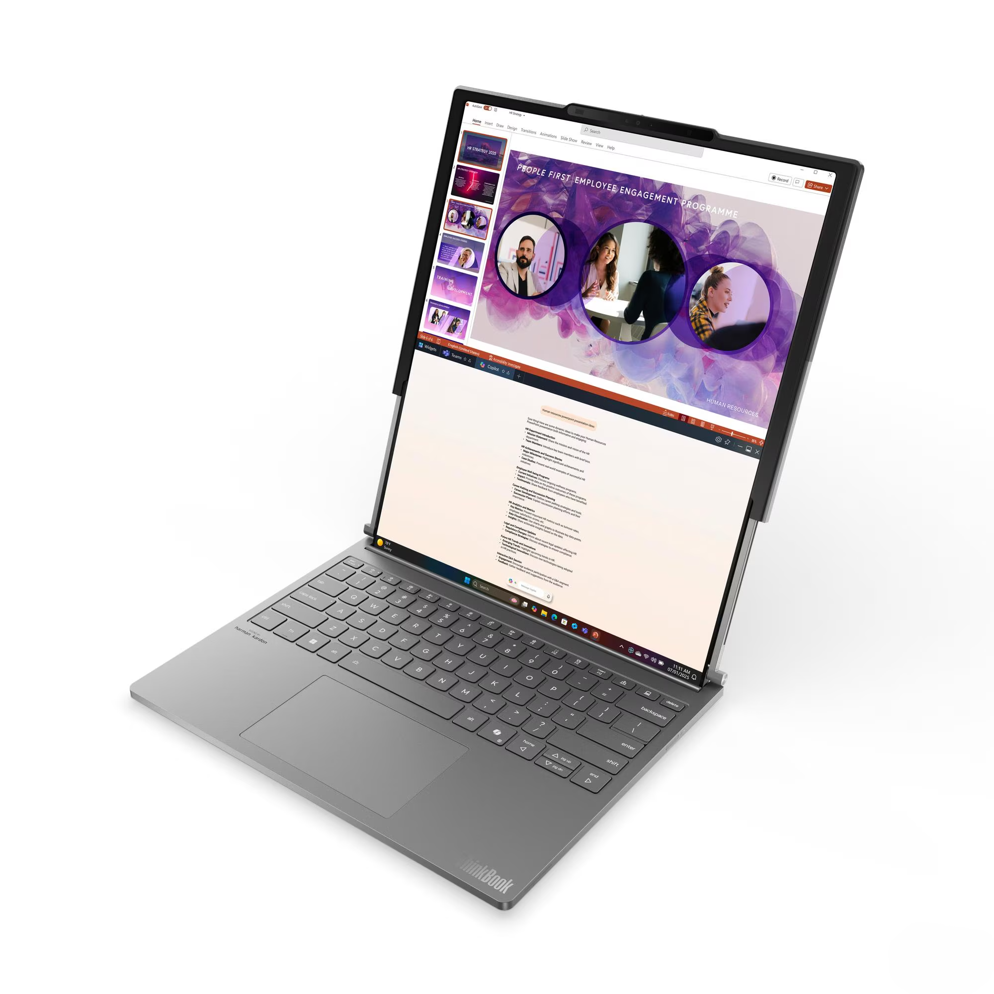 Lenovo ThinkBook Plus 6th Gen Rollable luna grey 21TR0000