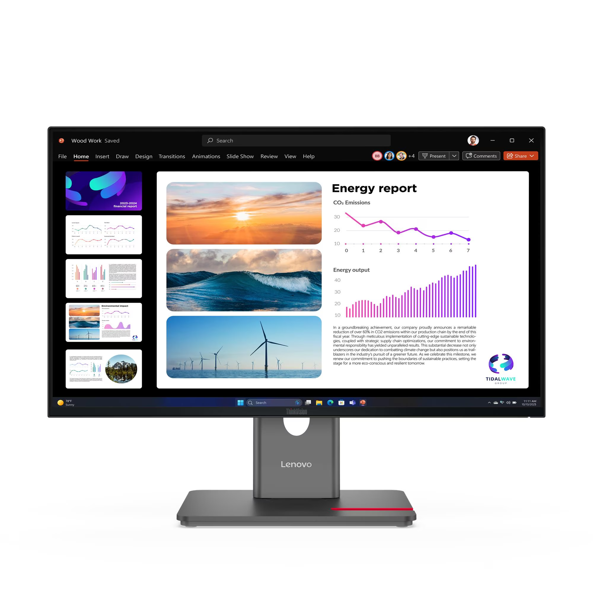 Lenovo ThinkVision P24q-40 23.8" 64B2GAR1EU