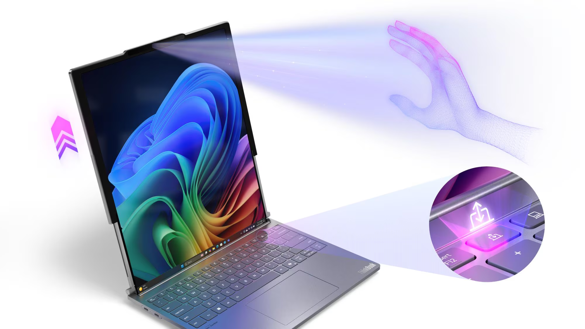 Lenovo ThinkBook Plus 6th Gen Rollable luna grey 21TR0000