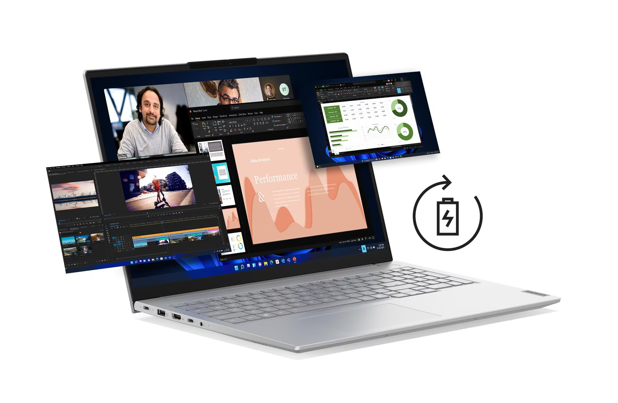 Lenovo ThinkBook 16 8th Gen IAL Grey 21SK007KGE