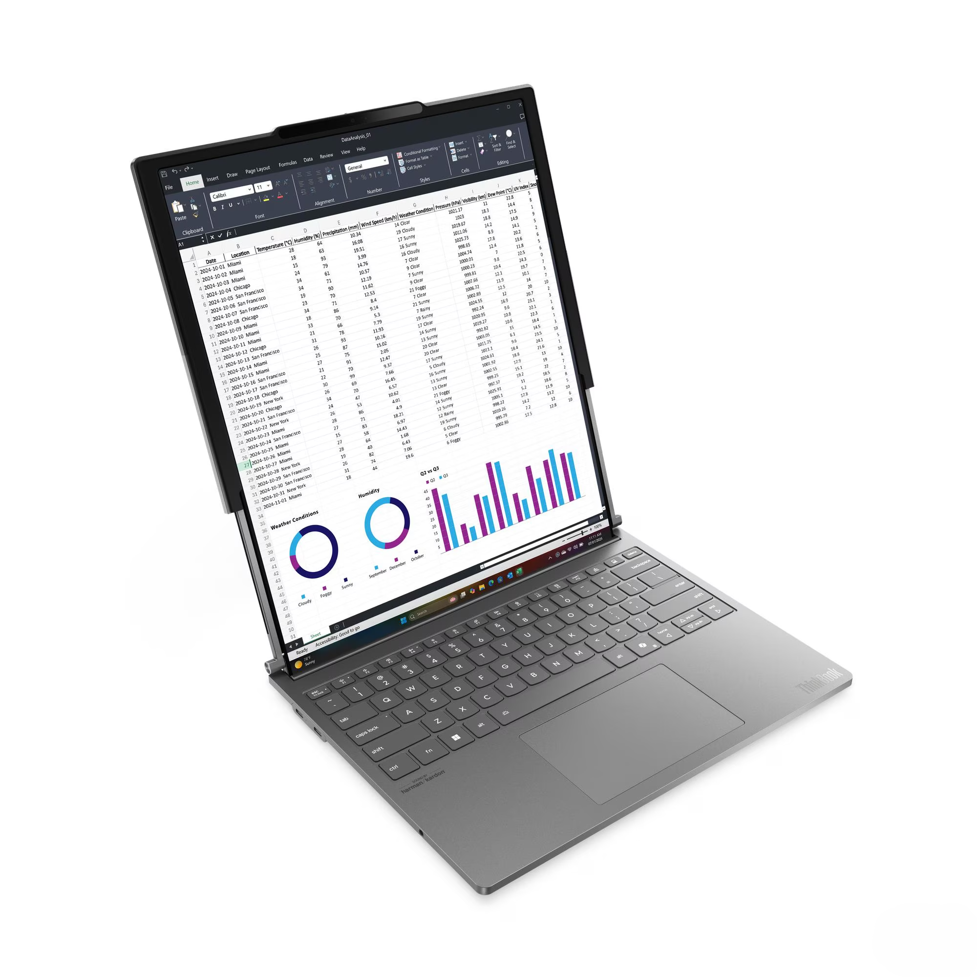 Lenovo ThinkBook Plus 6th Gen Rollable luna grey 21TR0000