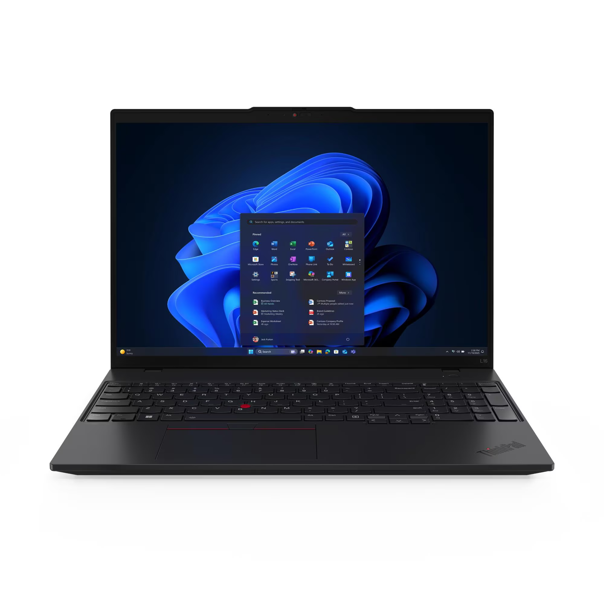 Lenovo ThinkPad L16 2nd Gen 21SA002LGE STL