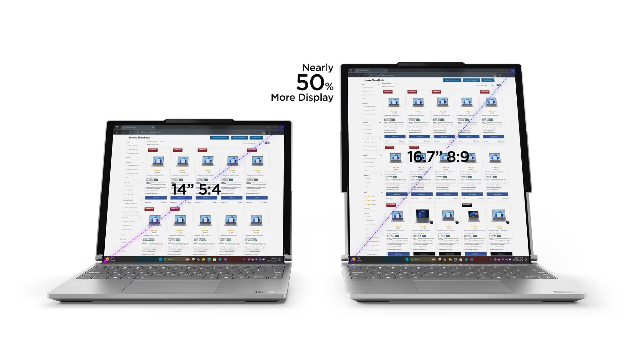 Lenovo ThinkBook Plus 6th Gen Rollable luna grey 21TR0000