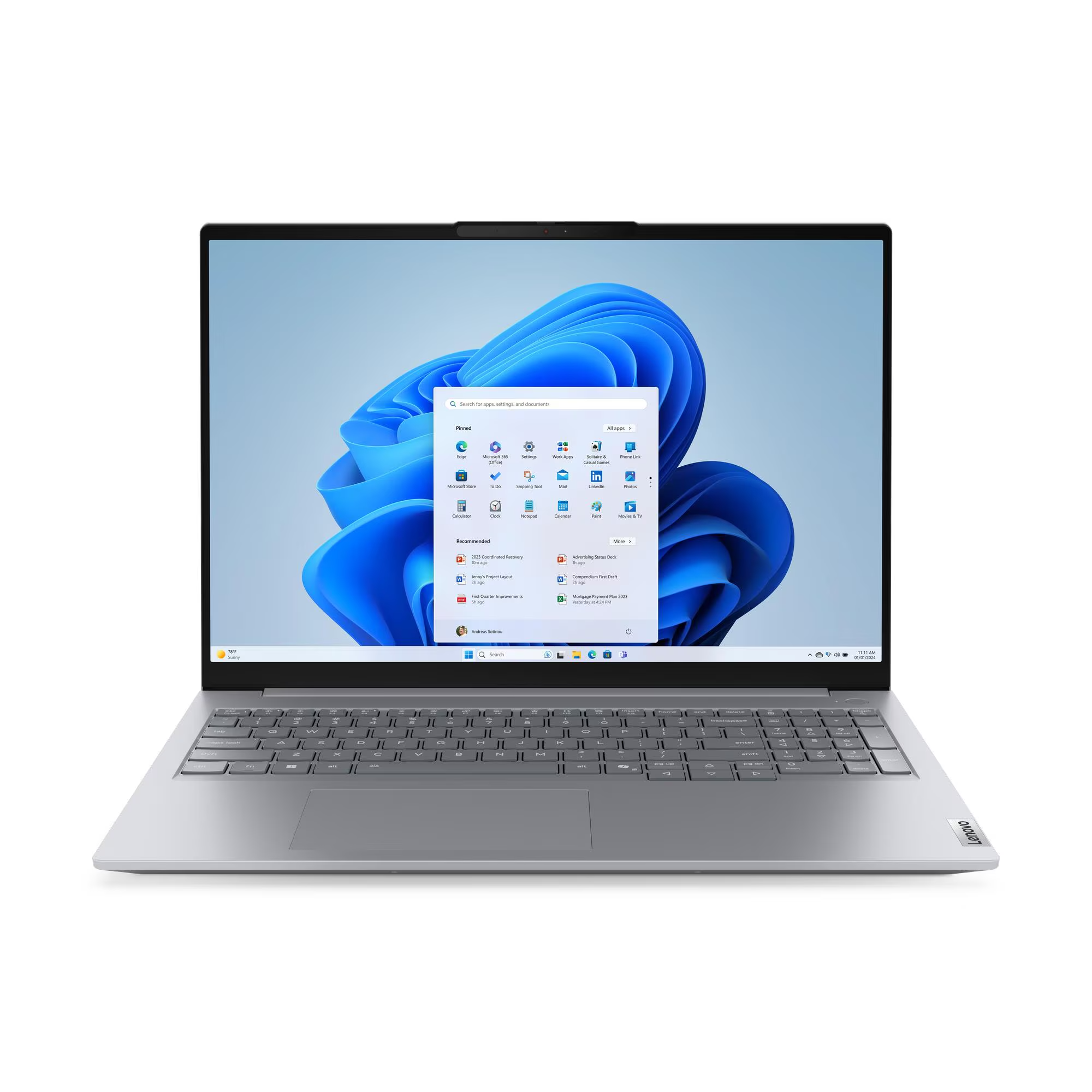 Lenovo ThinkBook 16 8th Gen IAL Grey 21SK007KGE