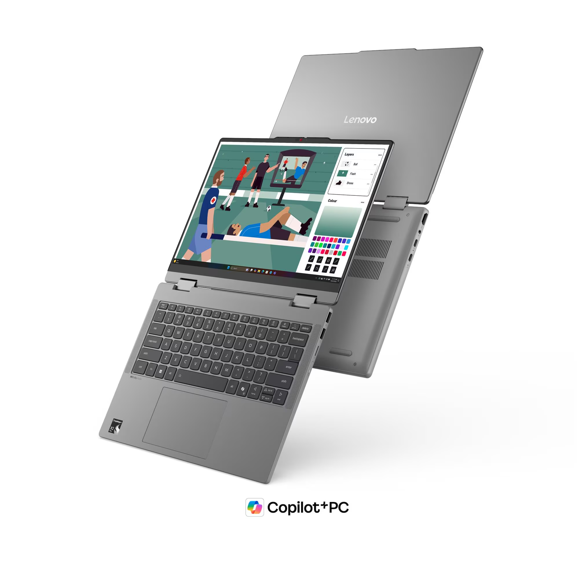 Lenovo IdeaPad 5 2-in-1 luna grey 83GH0022