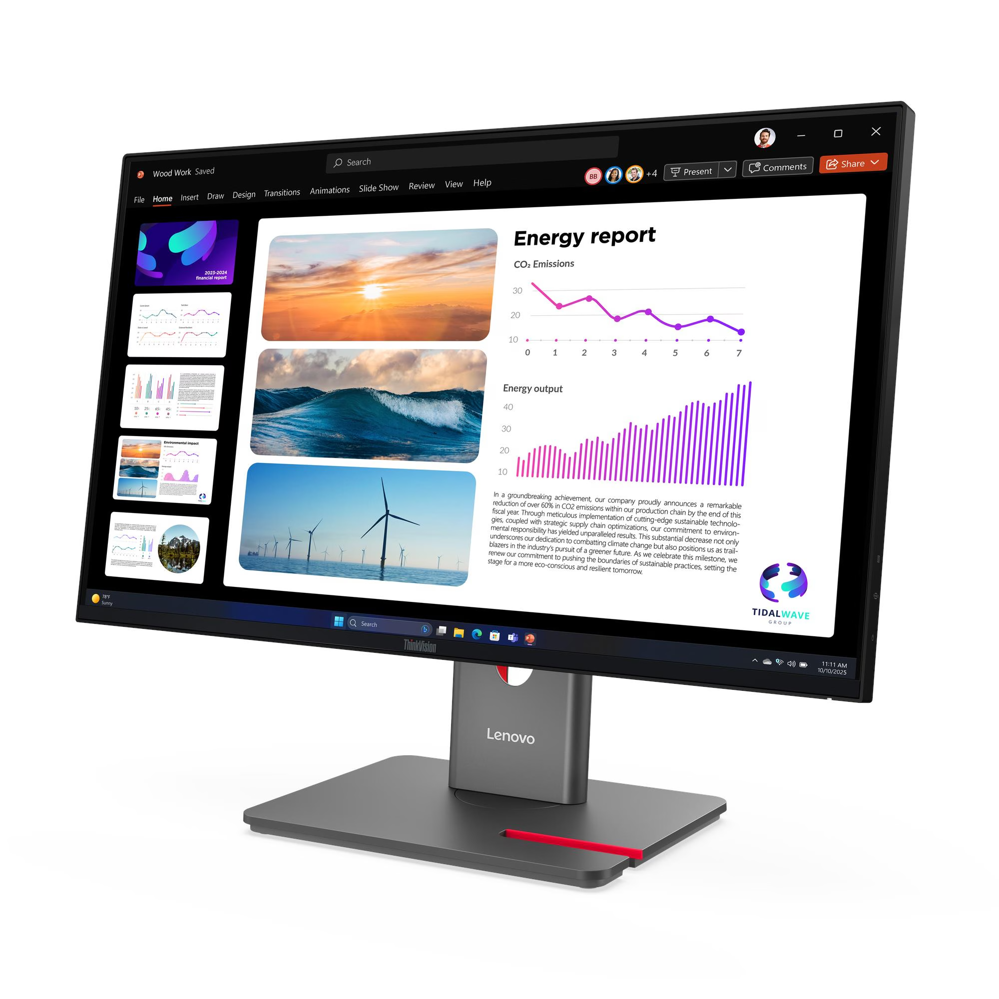 Lenovo ThinkVision P24q-40 23.8" 64B2GAR1EU
