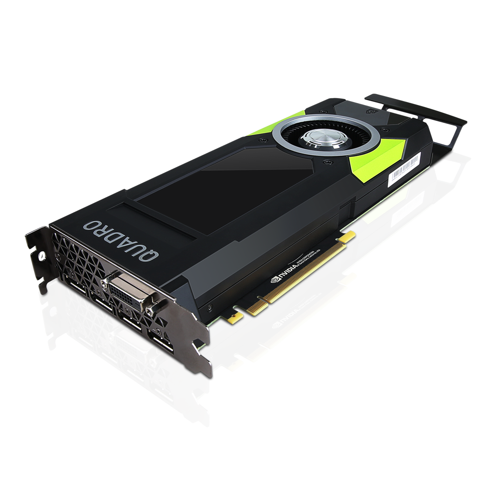 NVIDIA Quadro P5000 GDDR5 16GB HighProfile Short extender